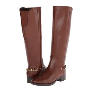 GEOX Respira 'Felicity 5' Leather Riding Boots